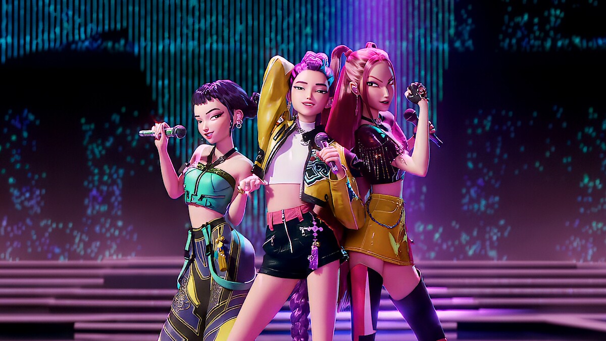 Una canción de la película animada 'Las guerreras K-pop', éxito de Netflix, alcanzó el primer puesto del ranking Daily Top Songs de Spotify el 4 de julio. | Netflix