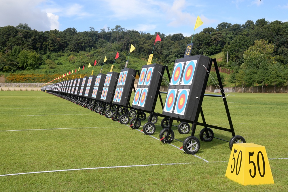 La foto muestra el Centro Internacional de Tiro con Arco de Gwangju, renovado para cumplir con las regulaciones de World Archery, el organismo rector mundial de este deporte. | Oficina de la ciudad de Gwangju