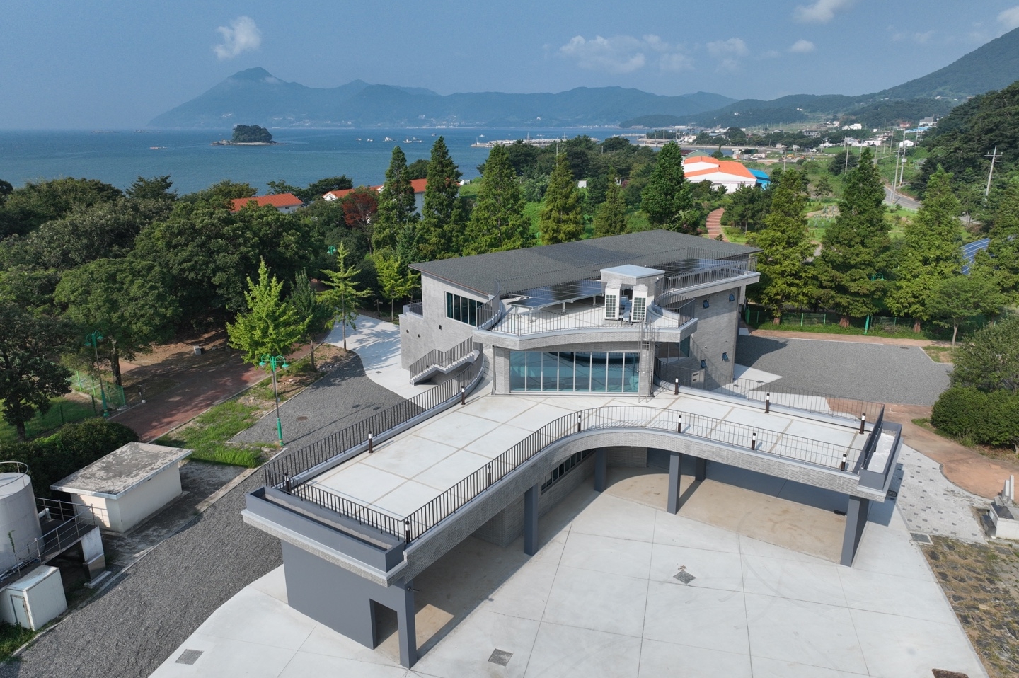 Vista panorámica del ‘Namhae Workation Center Aenggang’. | Condado de Namhae