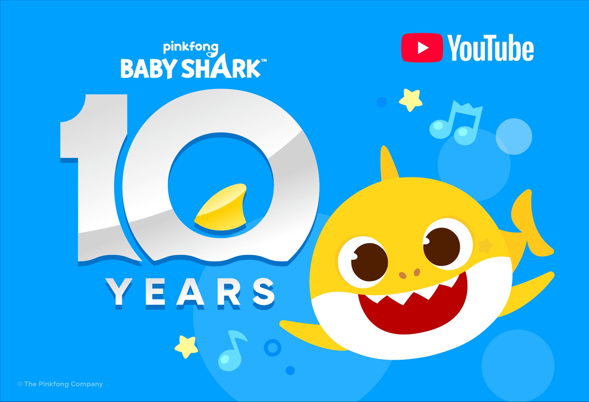 Con motivo del décimo aniversario del éxito mundial de la canción infantil 'Baby Shark', la empresa coreana Pinkfong Company anunció, el 14 de octubre, el lanzamiento de un contenido especial que analiza la trayectoria y las estrategias detrás del fenómeno.