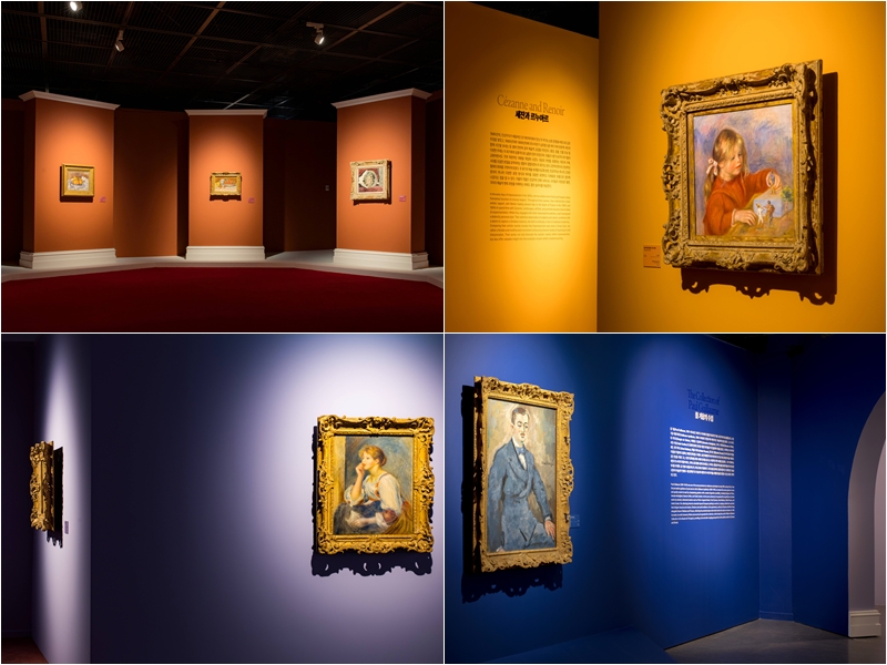 La exposición ‘Cézanne y Renoir’, organizada por el Museo de la Orangerie y el Museo de Orsay, se está celebrando del 20 de septiembre de 2025 al 25 de enero de este año en el Centro de las Artes de Seúl. | Centro de las Artes de Seúl