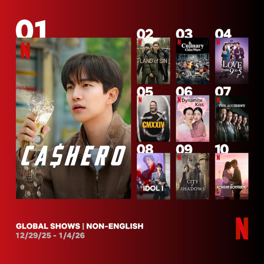 ‘Cashman’ fue la serie de televisión en idioma distinto del inglés más vista en Netflix durante la semana del 29 de diciembre de 2025 al 4 de enero. | Netflix Tudum