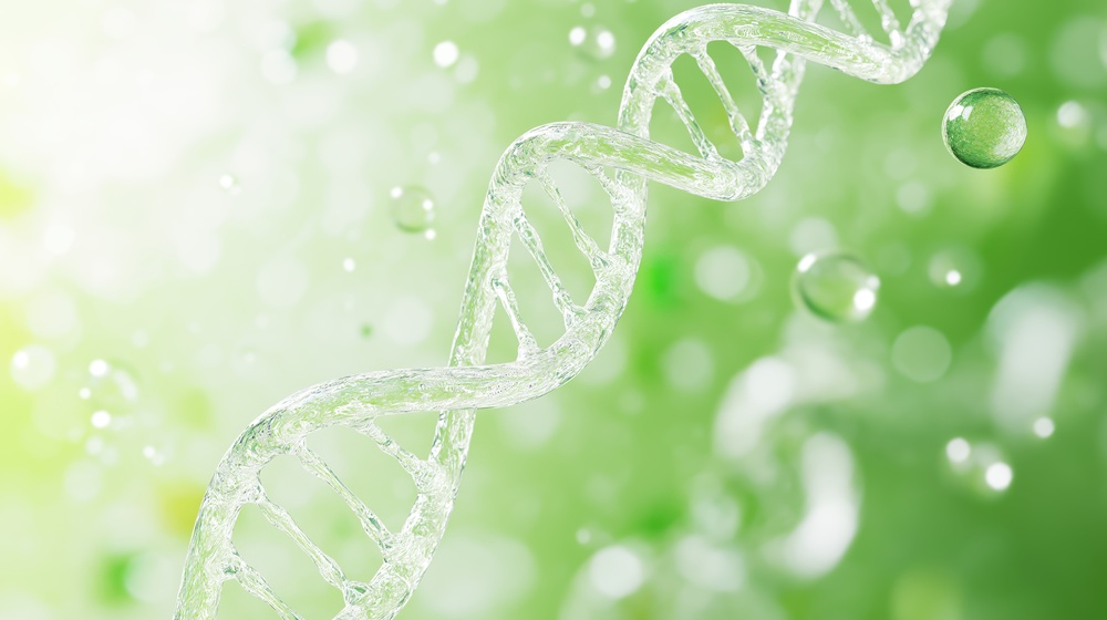 Representaci&oacute;n gr&aacute;fica de una estructura molecular de ADN | iClick Art (La reproducci&oacute;n o redistribuci&oacute;n no autorizada de esta imagen est&aacute; prohibida de acuerdo con las leyes de derechos de autor)