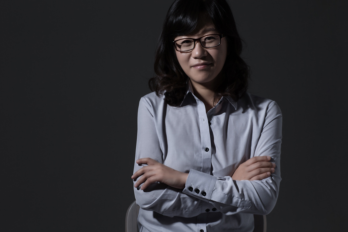 La directora del Coro de los Niños Cantores de Viena, Kim Bomi (foto cortesía de Credia).