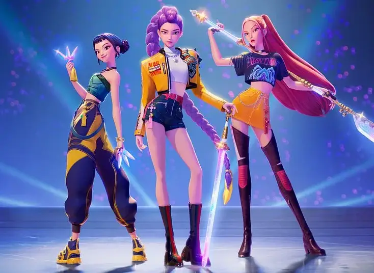 'Las guerreras K-pop': una narrativa animada llena de simbolismo