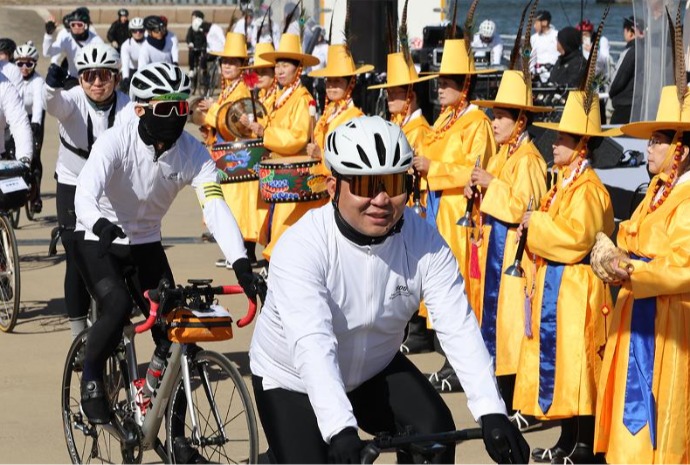Recreación del recorrido de los Joseon Tongsinsa