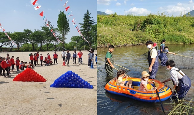 Niños de las ciudades deciden experimentar un semestre en el campo rodeados de la naturaleza