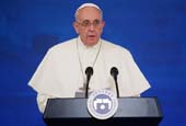 Para el papa Francisco: “la paz es obra de la justicia”