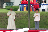 La presidenta Park se reúne con el Santo Padre