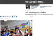 El diario Wall Street Journal afirma que el idioma coreano es uno de los mejores para aprender matemáticas