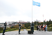 En Busan se rinde homenaje al sacrificio realizado por varios países