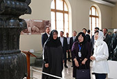 La presidenta Park Geun-hye muestra un vivo interés por la cultura coreana