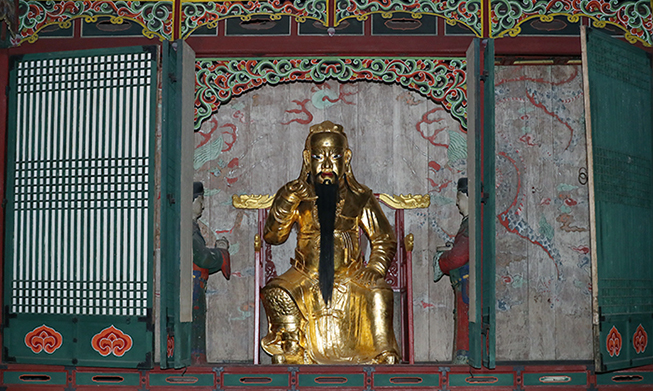 Presencia de China en la historia de Corea: el general chino Guan Yu y el santuario de Donggwanwangmyo