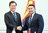 Cumbre Corea del Sur-Mongolia (Septiembre 2017)