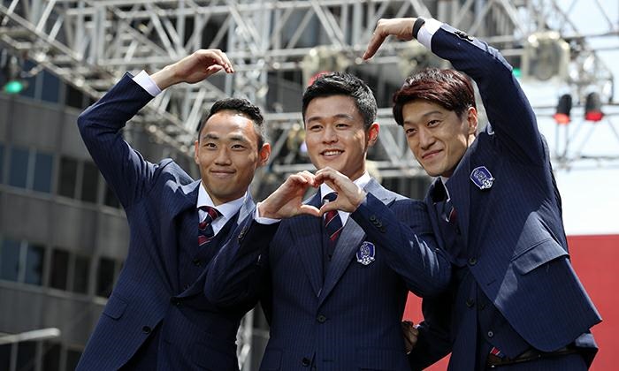 El equipo de Corea se prepara para la Copa Mundial 2018