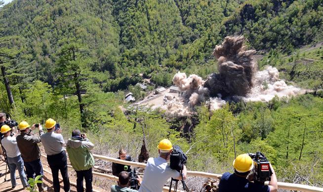 Corea del Norte demuele el recinto de pruebas nucleares Punggye-ri, un comienzo para la desnuclearización completa