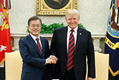 La cumbre Corea del Sur-EE.UU. (mayo de 2018)
