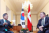 La cumbre Corea del Sur-Dinamarca (octubre de 2018)