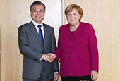 La cumbre Corea del Sur-Alemania (octubre de 2018)