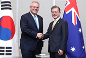 La cumbre Corea del Sur-Australia (noviembre de 2018)