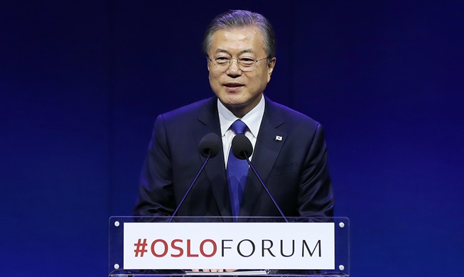 Moon “a través de la paz resolveremos la violencia estructural de la división coreana”