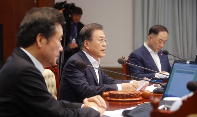 Moon “tomaremos medidas firmes contra las represalias injustas de Japón”