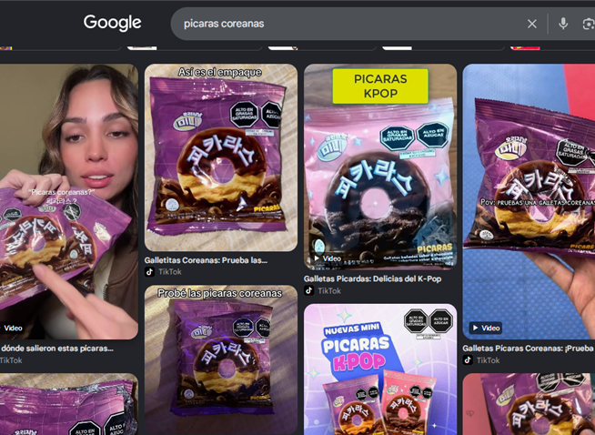 La clásica galleta peruana ahora se escribe en coreano