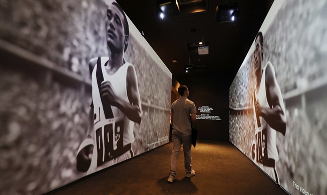 Una exposición especial del Museo Nacional conmemora al primer campeón olímpico de Corea