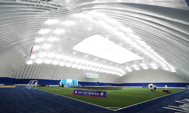 Primer centro especializado de entrenamiento de fútbol de sala construido en Gyeongju