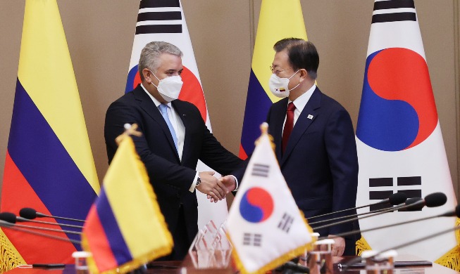 🎧 Corea y Colombia acuerdan ampliar la cooperación bilateral en la era postcoronavirus