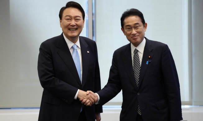 Los líderes de Corea y Japón sostienen conversaciones cumbre en Nueva York