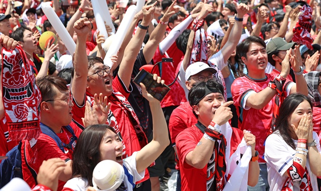 La hinchada coreana ruge en el corazón de Seúl tras un vibrante triunfo en el Mundial 2026