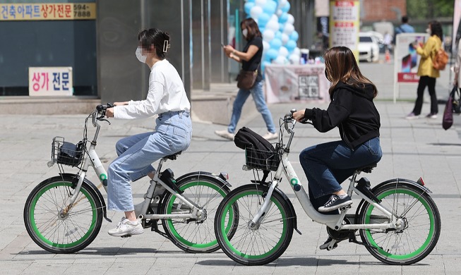 El sistema de bicicletas públicas de Seúl, Ttareungi, alcanza el acumulado de 100 millones de préstamos