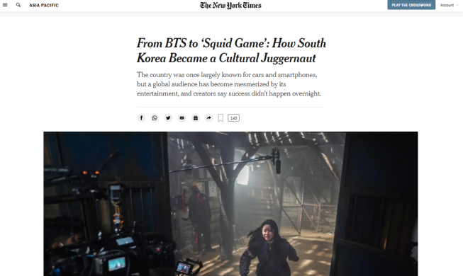 El New York Times analiza cómo Corea se convirtió en un gigante cultural