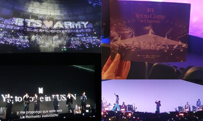 'BTS: Yet To Come in Cinemas' brinda a ARMY una tarde llena de música y recuerdos