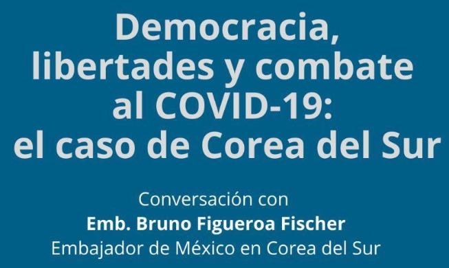 Webinar “Democracia, libertades y combate al COVID- 19: el caso de Corea del Sur”