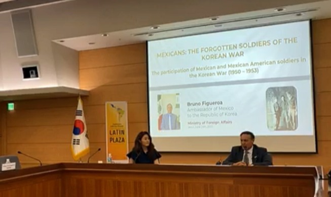 Bruno Figueroa, embajador de México en la República de Corea recuerda la olvidada participación de los soldados mexicanos y mexicoamericanos en la Guerra de Corea