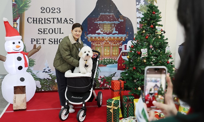Feria de mascotas en Seúl