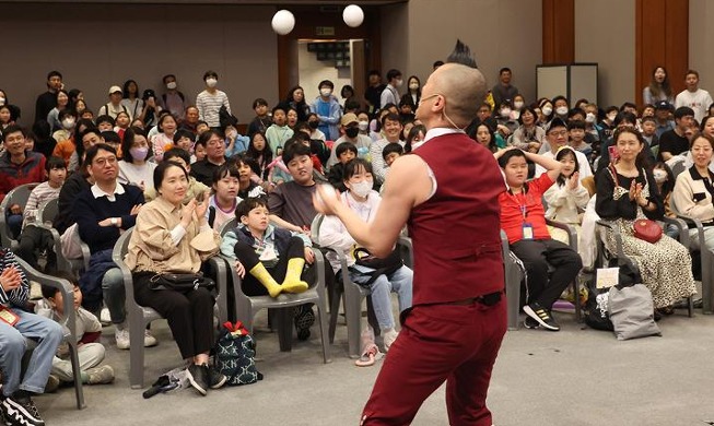 Celebrando el Día del Niño en Cheong Wa Dae