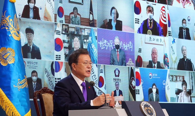 Presidente Moon: 2021 es un año de unidad para Corea