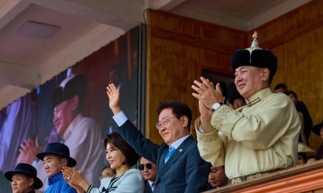 El presidente Lee inaugura una 'era dorada' durante su visita de Estado a Mongolia