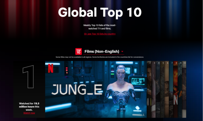 La última película de la difunta actriz Kang encabeza la lista global de Netflix