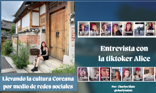 Entrevista con la creadora de contenido coreano 'la tiktoker Alice'