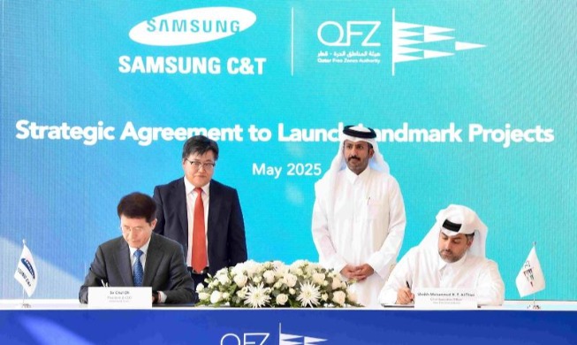 Samsung C&T iniciará proyectos de infraestructura del futuro en Catar