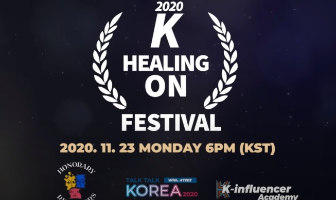 Se realizará de manera online el 'K-healing festival', para reconocer a los mejores creadores de contenidos sobre Corea