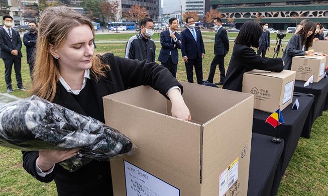 Compartiendo abrigos con los extranjeros que pasarán su primer invierno en Corea