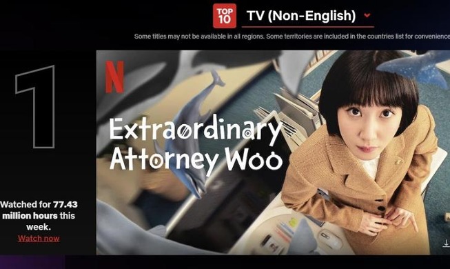 'Woo, una abogada extraordinaria' encabeza lista de Netflix durante 4 semanas consecutivas