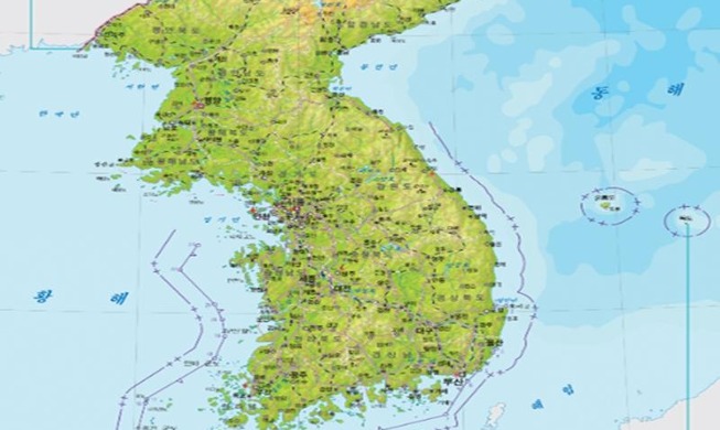 Corea publica su primer atlas marítimo