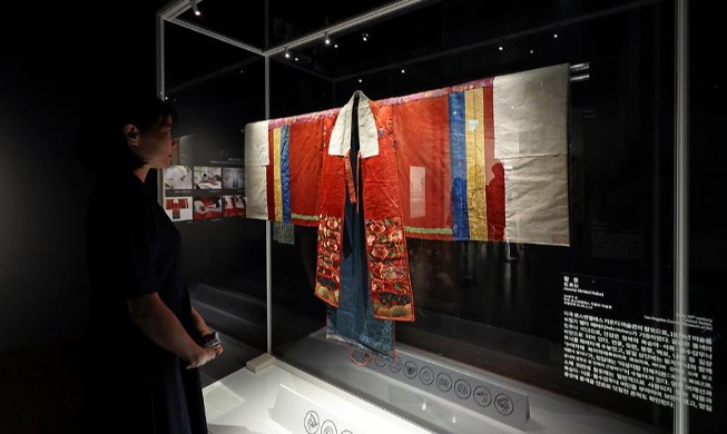 Exposición de los vestidos de novia usados en la dinastía Joseon