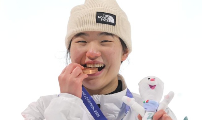 Yu Seung-eun se lleva el bronce en la final de 'big air' de 'snowboard' en Milano-Cortina 2026